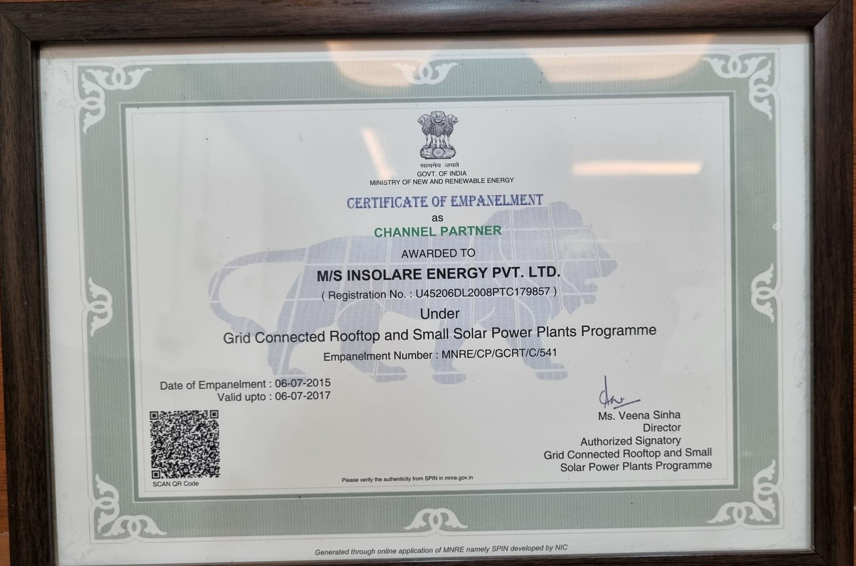Cert-of-Empanelment