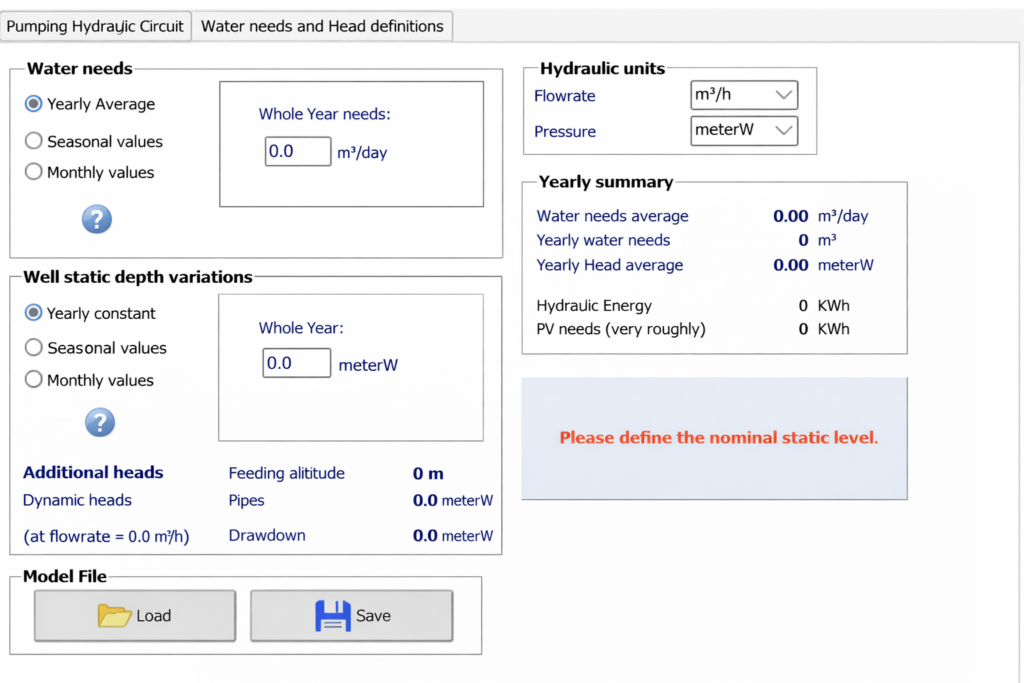 Complete PV System Design simulation summary interface.