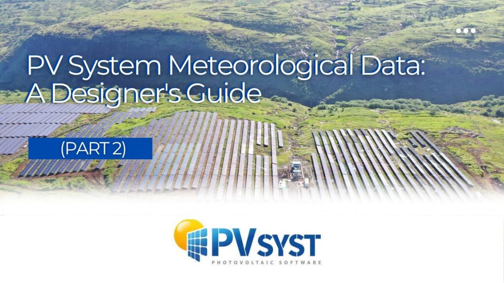 PVsyst probability distribution graph showing energy generation estimates and performance confidence analysis for a solar power project